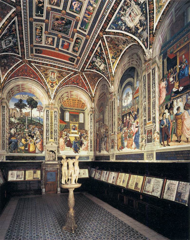 Piccolomini Library of the Duomo in Siena